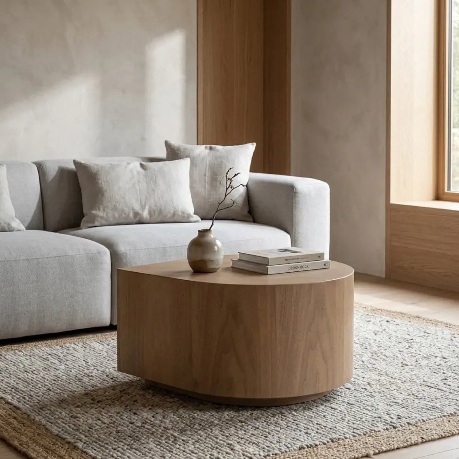 Eleonora Bijzettafels|Bijzettafel Jules lichtbruin 55cm