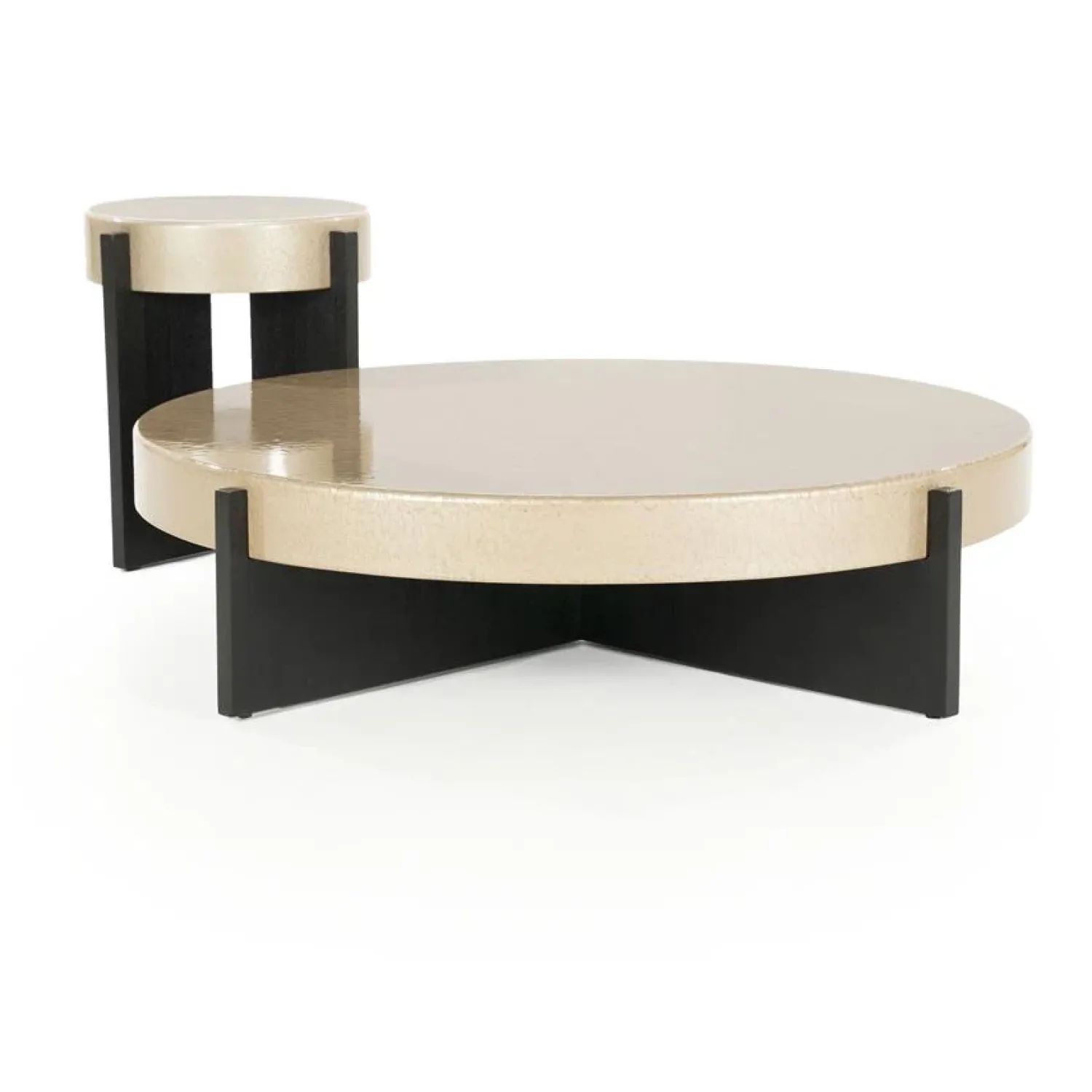 Eleonora Bijzettafels|Bijzettafel Juliet beige 40cm