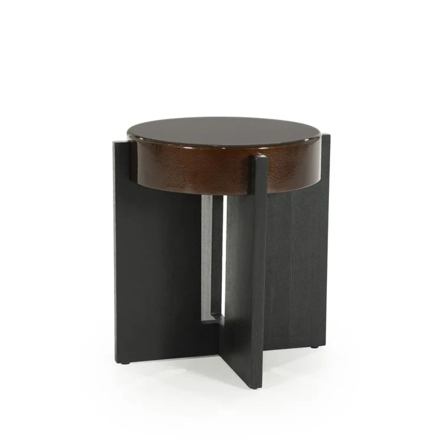 Eleonora Bijzettafels|Bijzettafel Juliet bruin 40cm