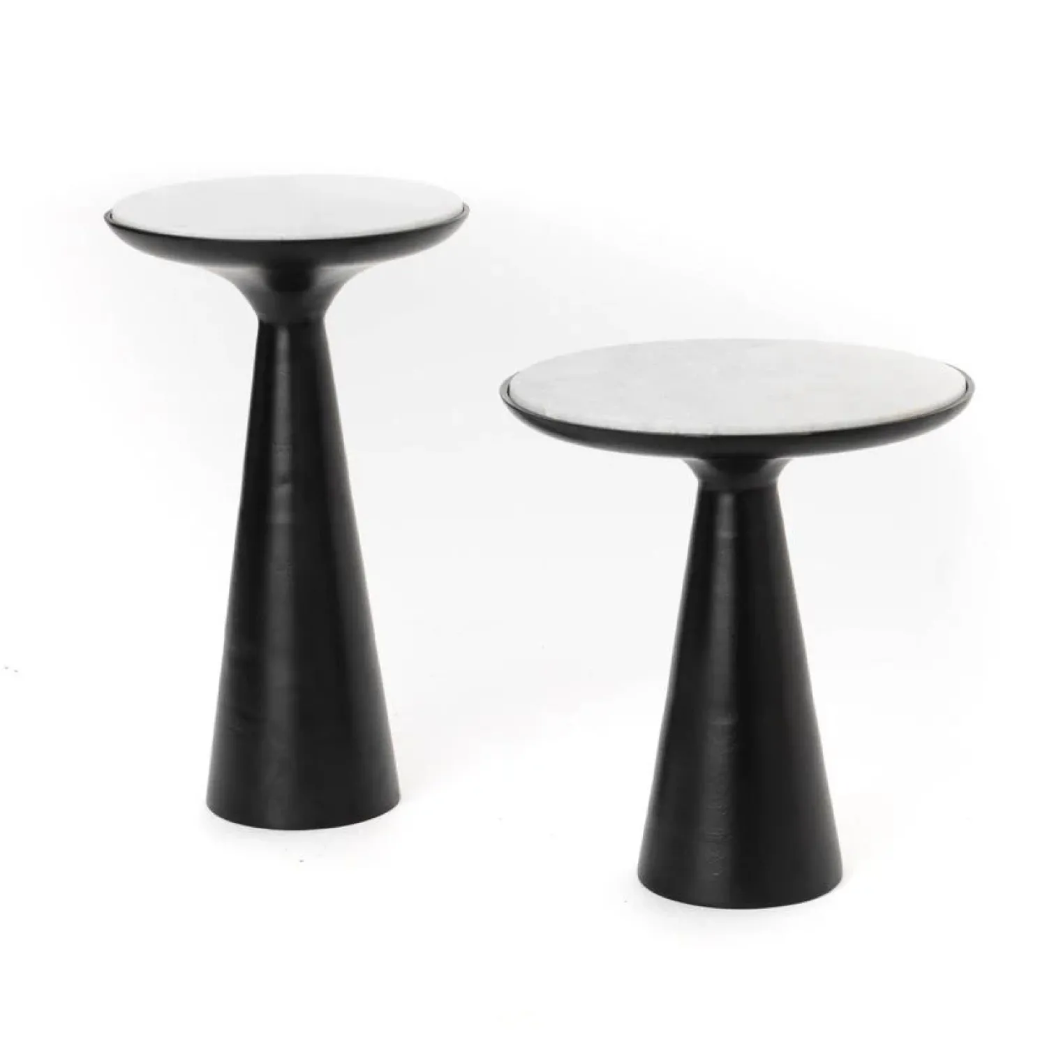 Furndea Bijzettafels|Bijzettafel Lionel Zwart 38 cm