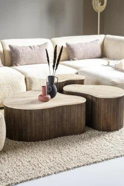 Eleonora Salontafels|Bijzettafels|Bijzettafel Mari 50×33 bruin