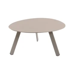 Lesli Living Tuintafels|Bijzettafel Tiki grijs 74cm