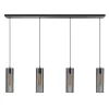 Trading Lighting Hanglampen|Birdy 4-lichts hanglamp zwart