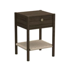 Nordhavn Nachtkastjes|Industriele Kasten|Bjara Nachtkastje Bruin 43cm