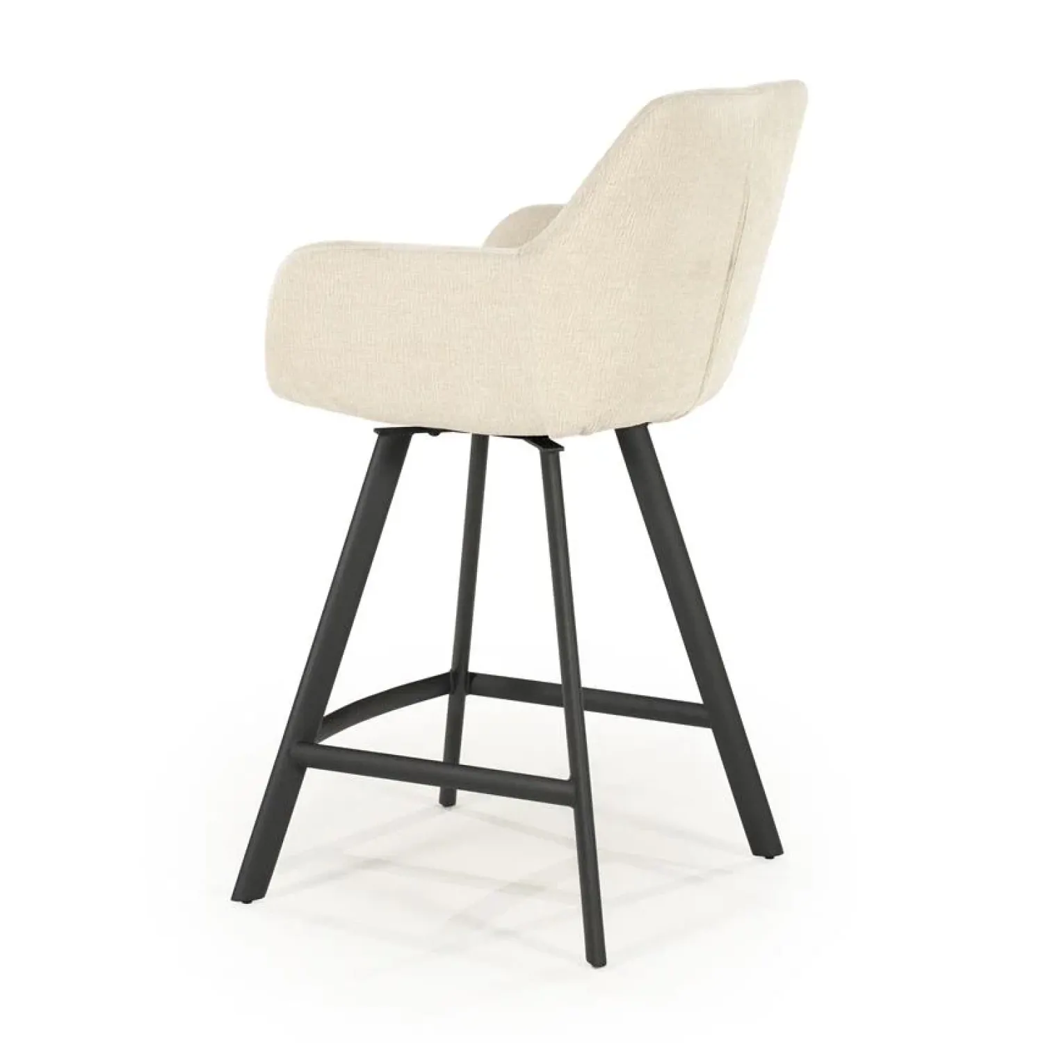 By Boo Barkrukken|Bliss Barstoel met armleuning Beige