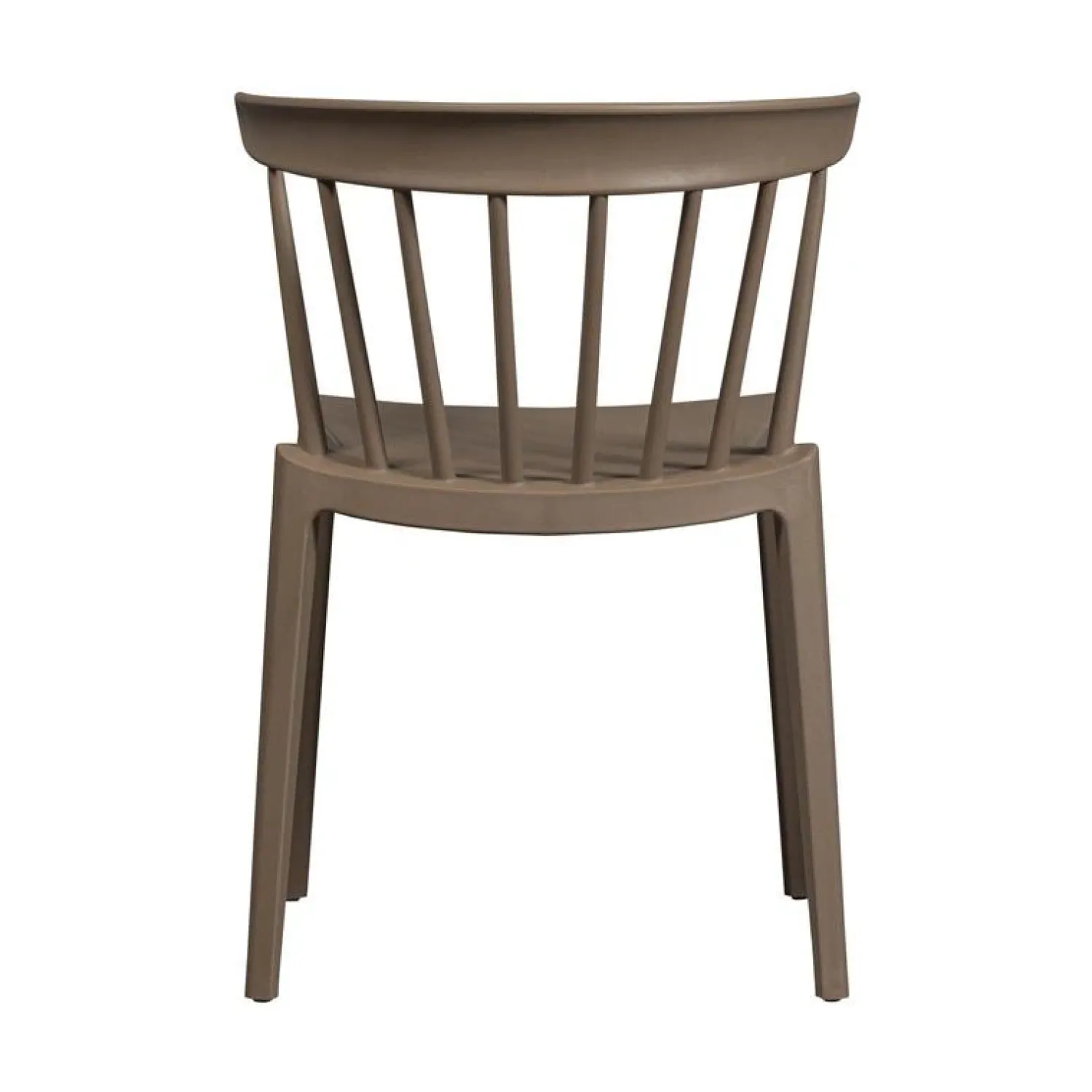 WOOOD Tuinstoelen|Bliss Tuinstoel kunststof bruin melange