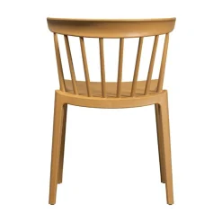 WOOOD Tuinstoelen|Bliss Tuinstoel kunststof cognac melange
