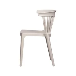 WOOOD Tuinstoelen|Bliss Tuinstoel kunststof gebroken wit