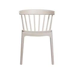 WOOOD Tuinstoelen|Bliss Tuinstoel kunststof gebroken wit