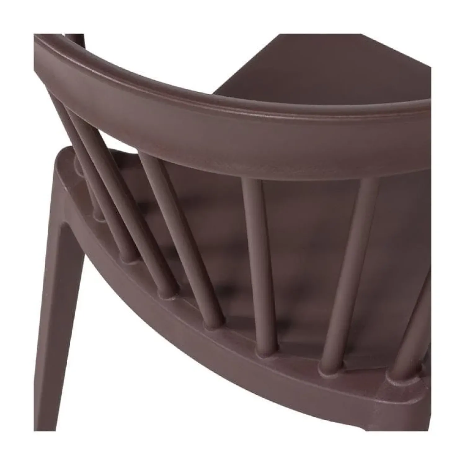 WOOOD Tuinstoelen|Bliss Tuinstoel kunststof paars/bruin
