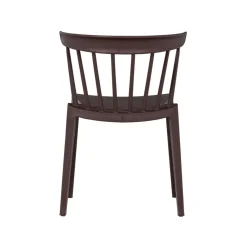 WOOOD Tuinstoelen|Bliss Tuinstoel kunststof paars/bruin