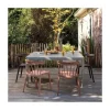 WOOOD Tuinstoelen|Bliss Tuinstoel kunststof zalmroze