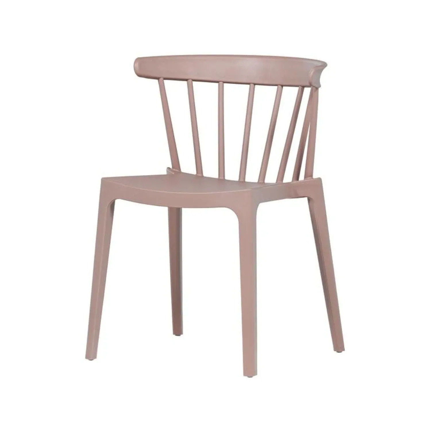WOOOD Tuinstoelen|Bliss Tuinstoel kunststof zalmroze