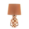 By Boo Tafellampen|Blocsy 1-lichts Tafellamp Bruin 33cm