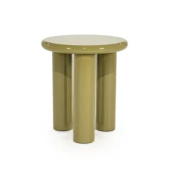 By Boo Bijzettafels|Bloop Bijzettafel rond Bruin 45cm