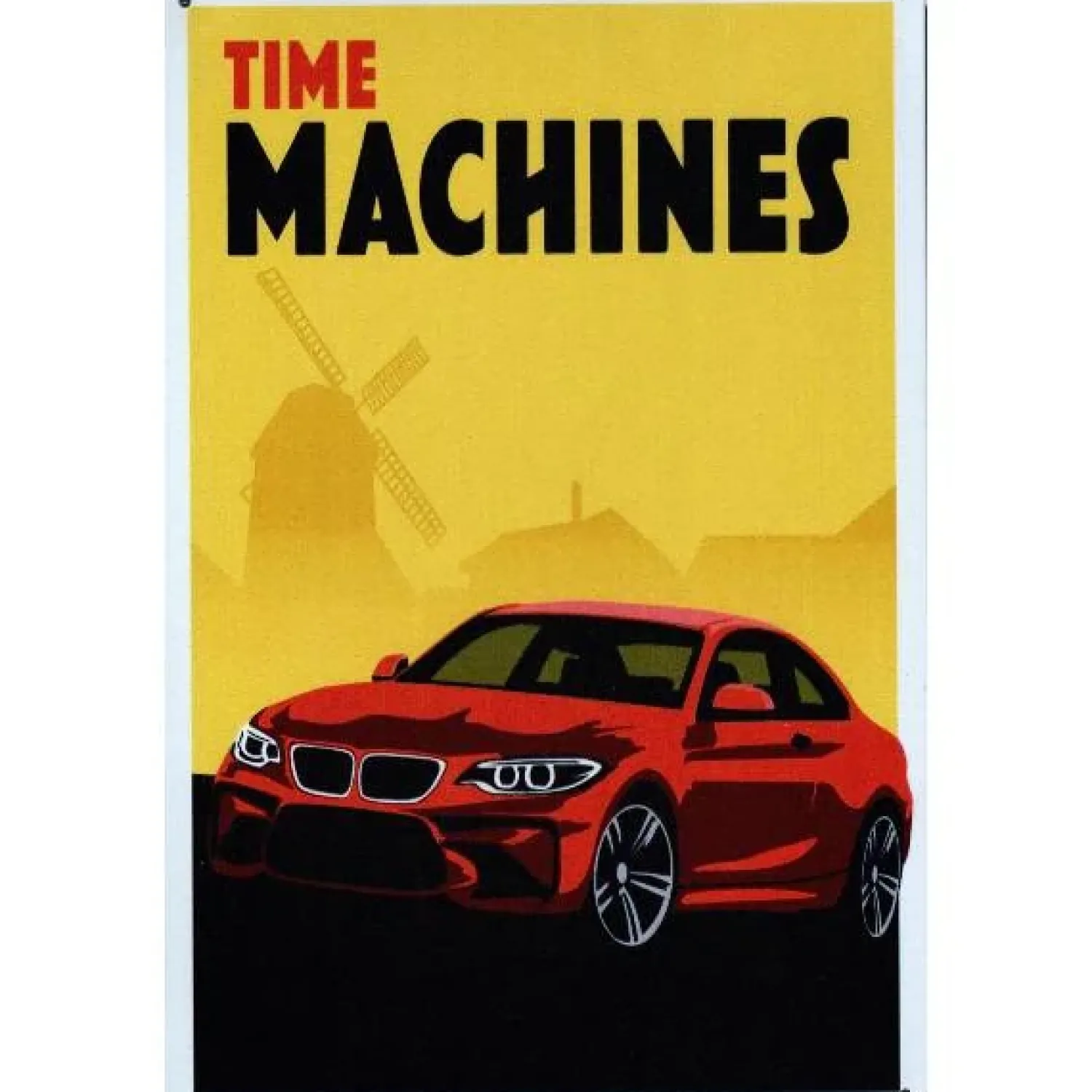 Cavetown Metalen Borden|BMW Time Machine - metalen bord