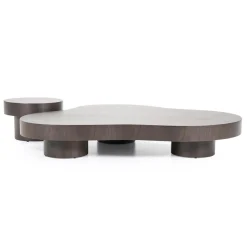 Eleonora Salontafels|Bobbie Salontafel bruin 150 cm