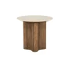 Eleonora Bijzettafels|Bodhi Bijzettafel Rond Bruin 50cm