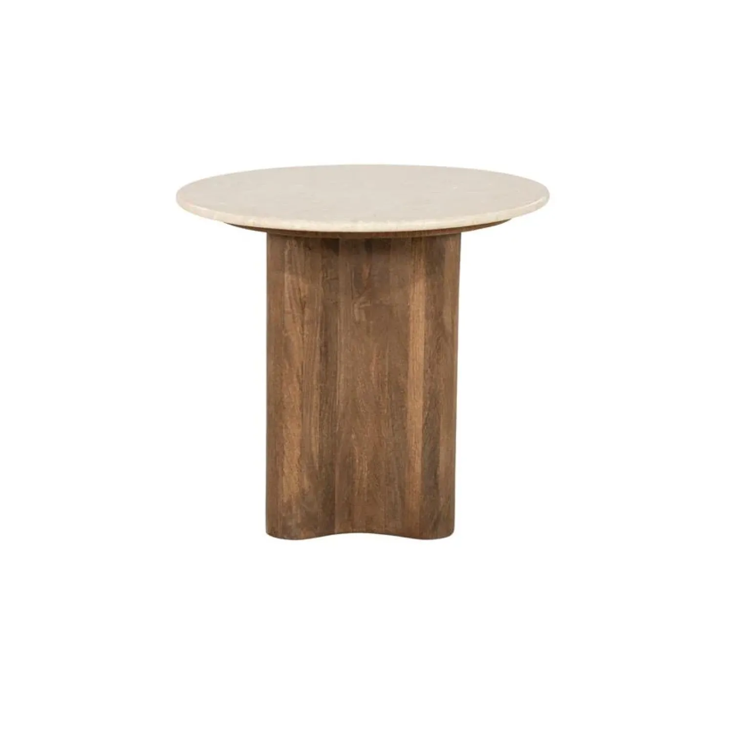 Eleonora Bijzettafels|Bodhi Bijzettafel Rond Bruin 50cm