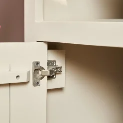 Furndea Vakkenkasten|Boekenkasten|Boekenkast Dortmund mangohout zand 5 vakken 90cm