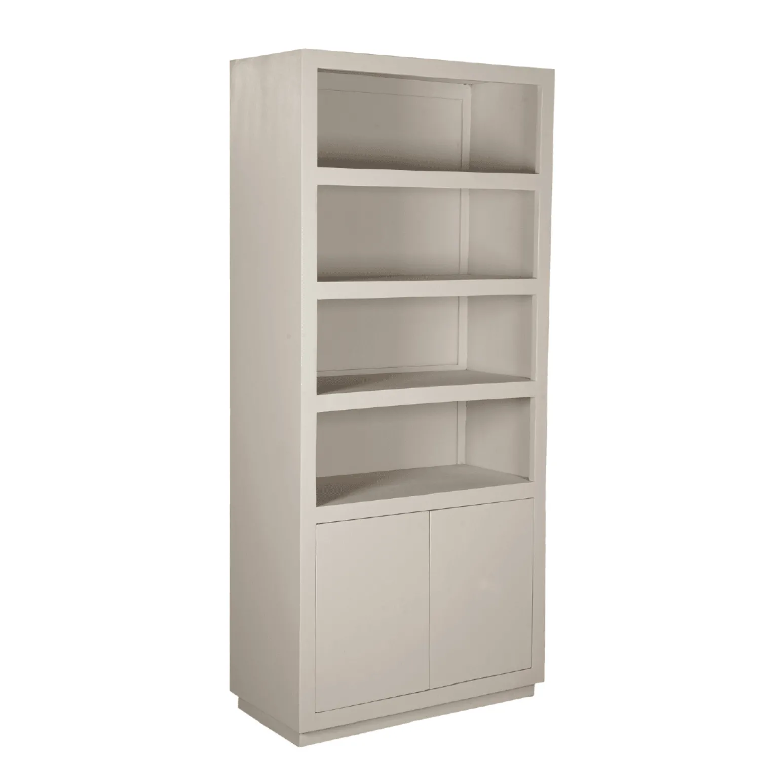 Furndea Vakkenkasten|Boekenkasten|Boekenkast Dortmund mangohout zand 4 vakken 90cm