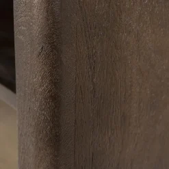 Eleonora Boekenkasten|Industriele Kasten|Boekenkast Lio mangohout groot 120cm