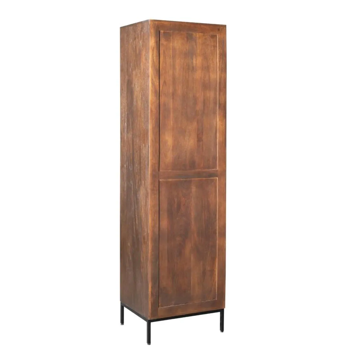 Furndea Boekenkasten|Industriele Kasten|Boekenkast Martin Walnoot 55cm