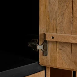 Furndea Boekenkasten|Industriele Kasten|Boekenkast Sindacco Naturel open 60 cm