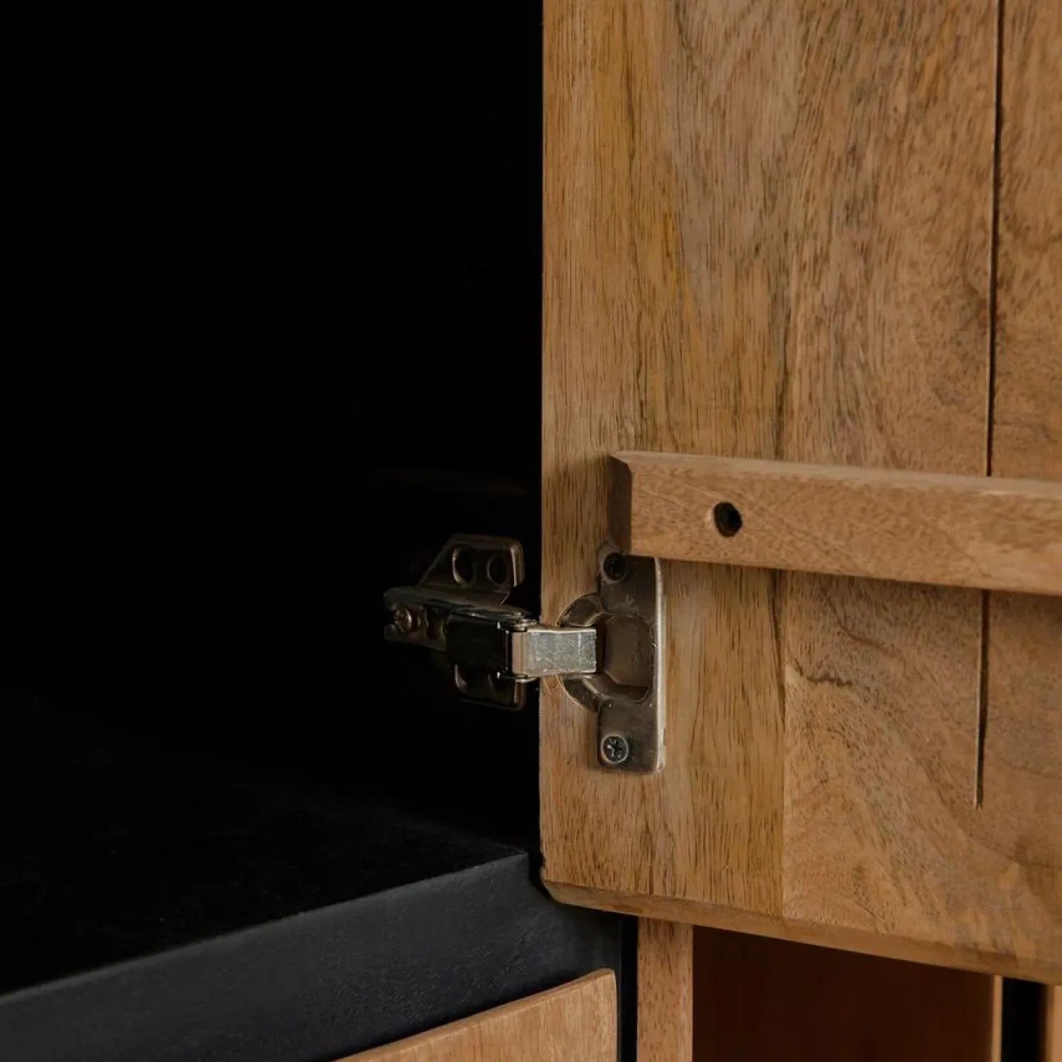 Furndea Boekenkasten|Industriele Kasten|Boekenkast Sindacco Naturel open 60 cm