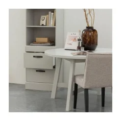 WOOOD Boekenkasten|Industriele Kasten|Bold Boekenkast grenen wit