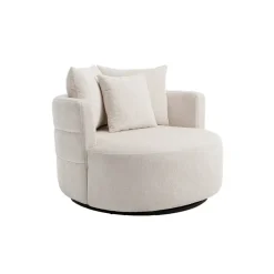 Tower living Fauteuils|Bolza Fauteuil ivory stof