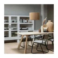 WOOOD Boekenkasten|Industriele Kasten|Bonk Open kast grenen grijs 107cm