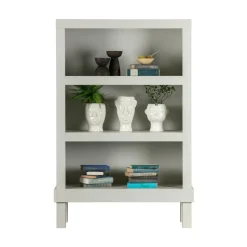 WOOOD Boekenkasten|Industriele Kasten|Bonk Open kast grenen grijs 107cm