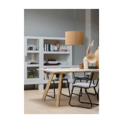 WOOOD Boekenkasten|Industriele Kasten|Bonk Open kast grenen grijs 107cm