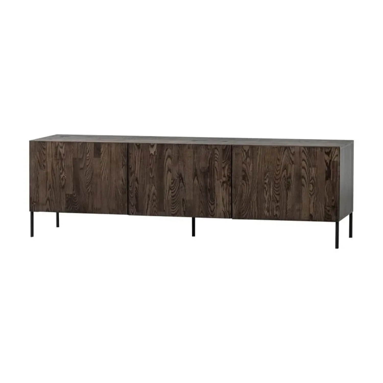 WOOOD Industriele Kasten|Tv Meubels|Bono Gravure Tv meubel essenhout bruin 180cm
