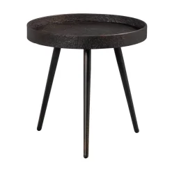WOOOD Bijzettafels|Bounds Bijzettafel hout/metaal goud 41cm