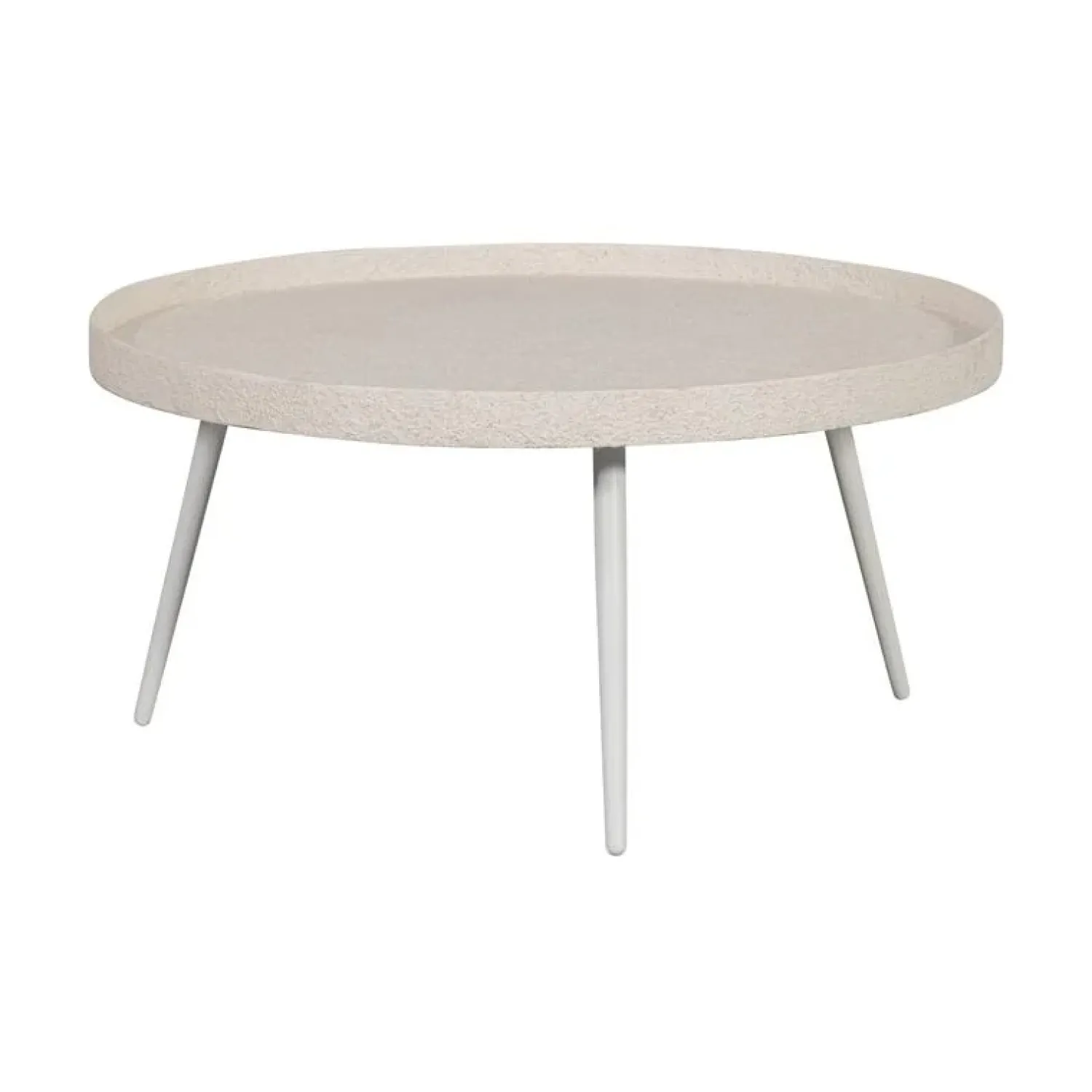 WOOOD Bijzettafels|Bounds Bijzettafel hout/metaal naturel 76cm