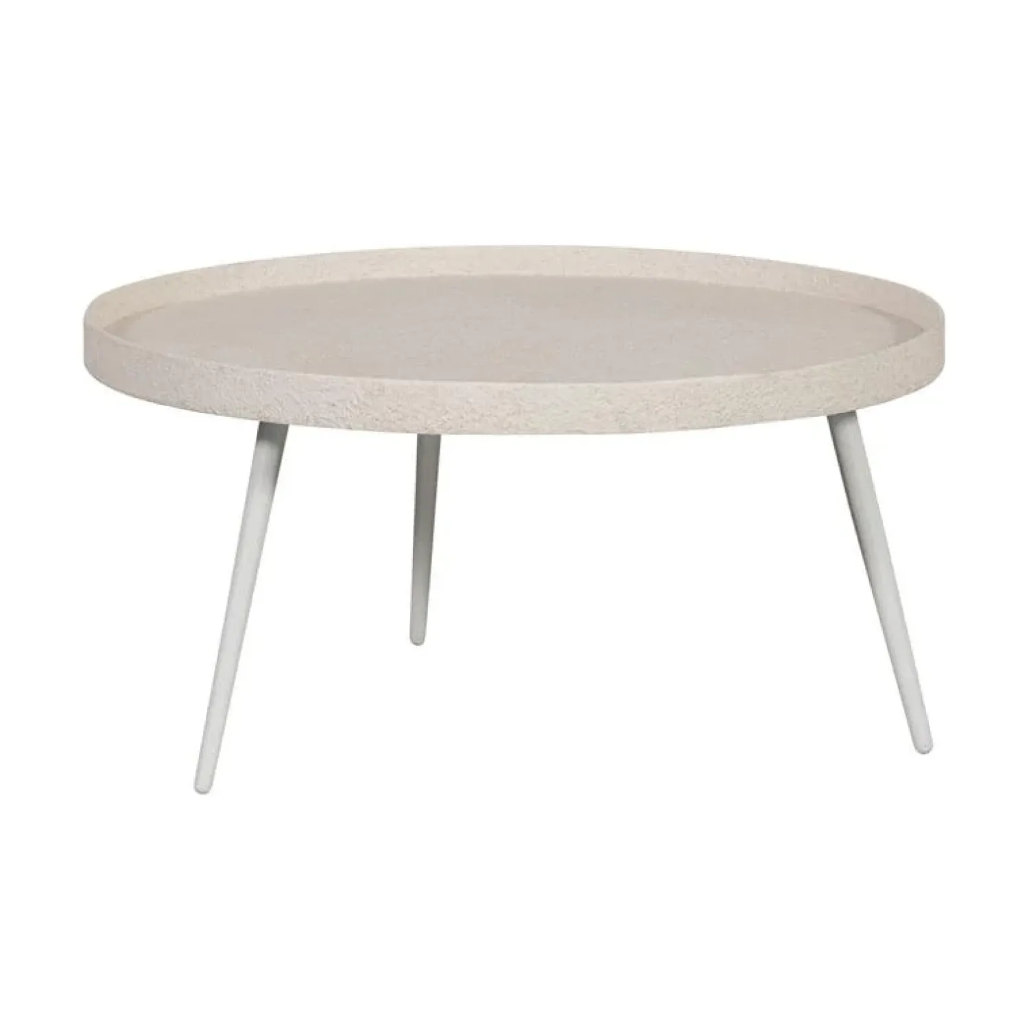 WOOOD Bijzettafels|Bounds Bijzettafel hout/metaal naturel 76cm