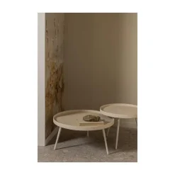 WOOOD Bijzettafels|Bounds Bijzettafel hout/metaal naturel 76cm