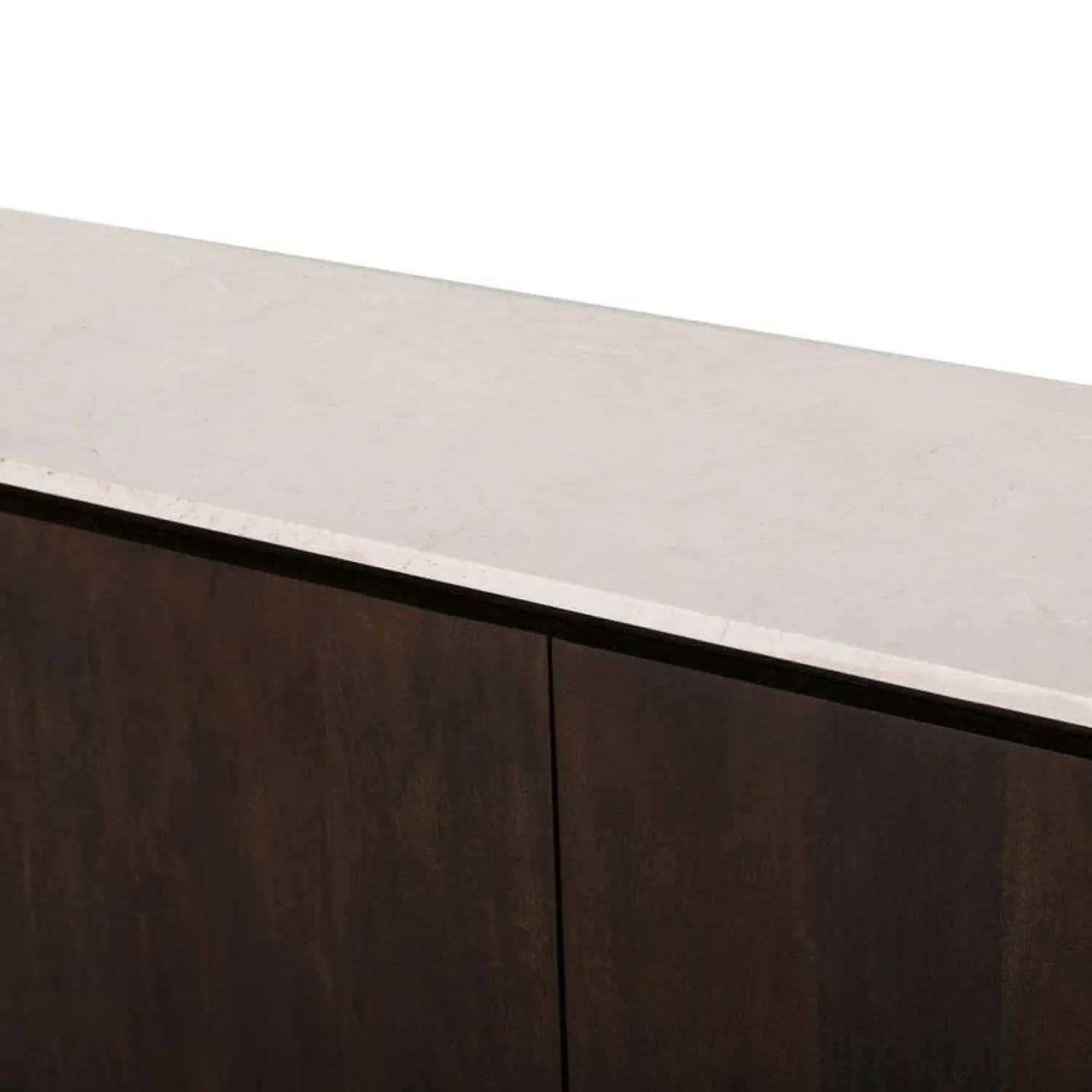 Furndea Dressoirs|Industriele Kasten|Bovenblad Dallas Dressoir Beige Marmer 165cm