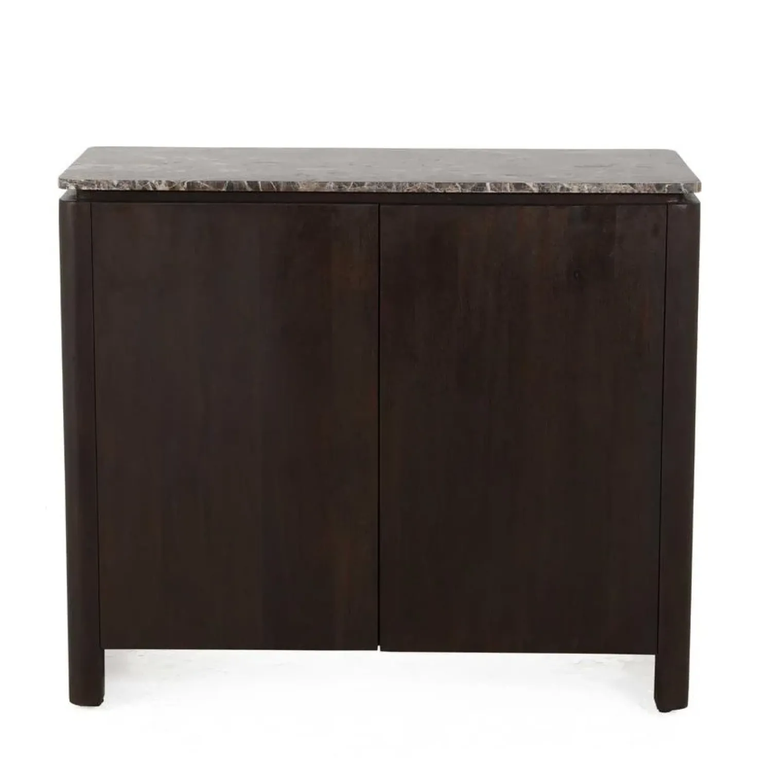 Furndea Dressoirs|Industriele Kasten|Bovenblad Dallas Dressoir Bruin Marmer 100cm
