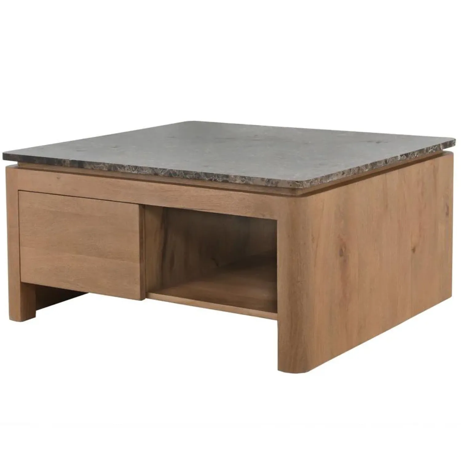 Furndea Salontafels|Bovenblad Dallas Salontafel Bruin Marmer