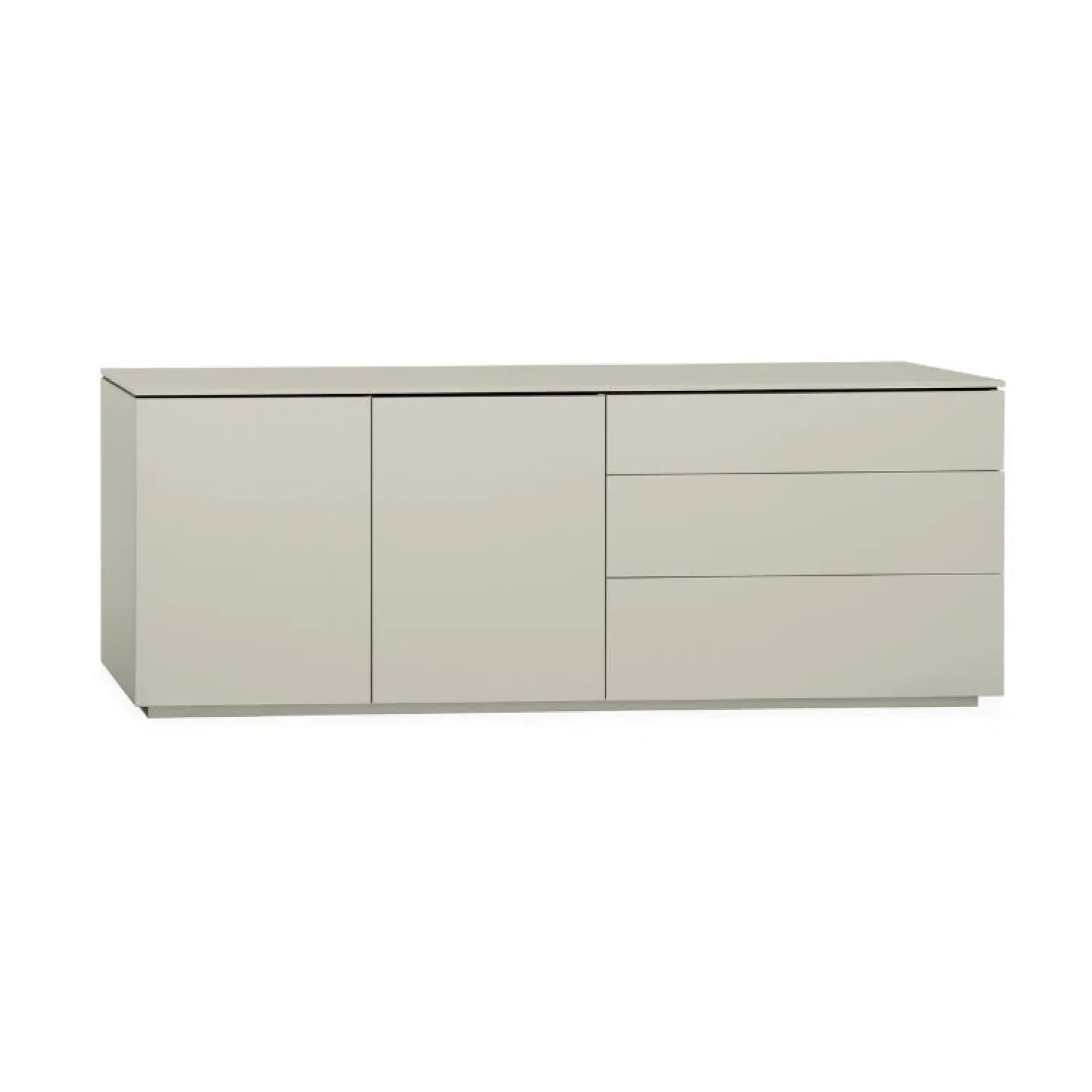 Maison Madera Dressoirs|Industriele Kasten|Bravien Dressoir Ivoor 210cm