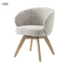 Tower living Eetkamerstoelen|Brescia Eetkamerstoel beige wit