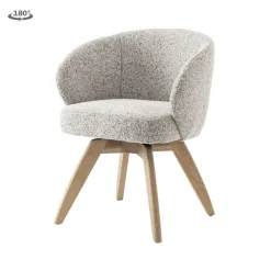 Tower living Eetkamerstoelen|Brescia Eetkamerstoel beige wit