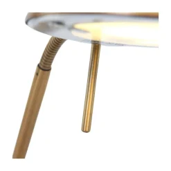 Steinmex Bureaulampen|Breton 1-lichts Tafellamp Brons