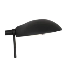 Steinmex Bureaulampen|Breton 1-lichts Tafellamp Zwart