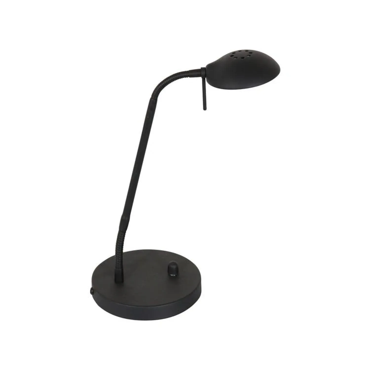 Steinmex Bureaulampen|Breton 1-lichts Tafellamp Zwart