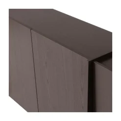 WOOOD Dressoirs|Industriele Kasten|Brock Dressoir Essen fineer Middenbruin 200cm