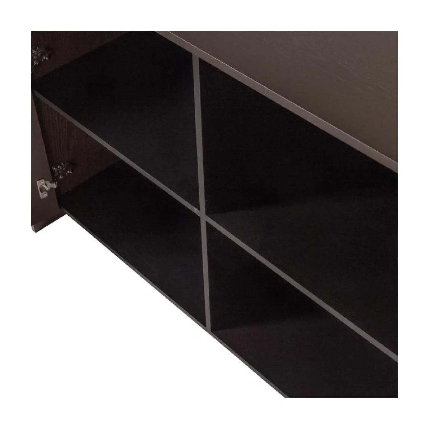 WOOOD Dressoirs|Industriele Kasten|Brock Dressoir Essen fineer Middenbruin 200cm